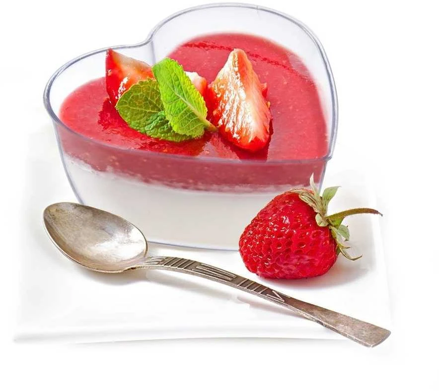 Tiramisu panna cotta desertiniai puodeliai / mini konteinerių rinkinys 6 vnt. 120 ml