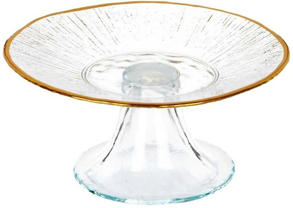 Tortų stovas Tortas Užkandžiai Stiklas ant kojos Stiklas ORION 15,5 cm