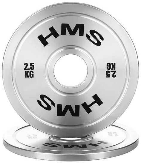 TOS25 OLYMPIC PLIENO PLOKŠTELĖ, KALIBRUOTA 2,5 KG HMS