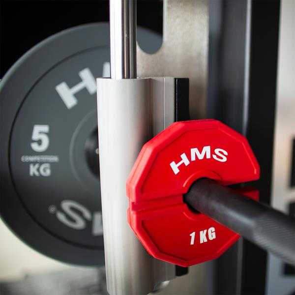 TSN100 PLOKŠTELĖ JĖGOS TRENIRUOTĖMS IR FITNESO ĮRANGAI, PERKLAIDA TIPO 2 x 1 KG HMS