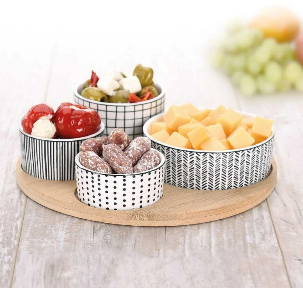 Užkandžių RINKINYS 4 DUBULIAI + LENTA