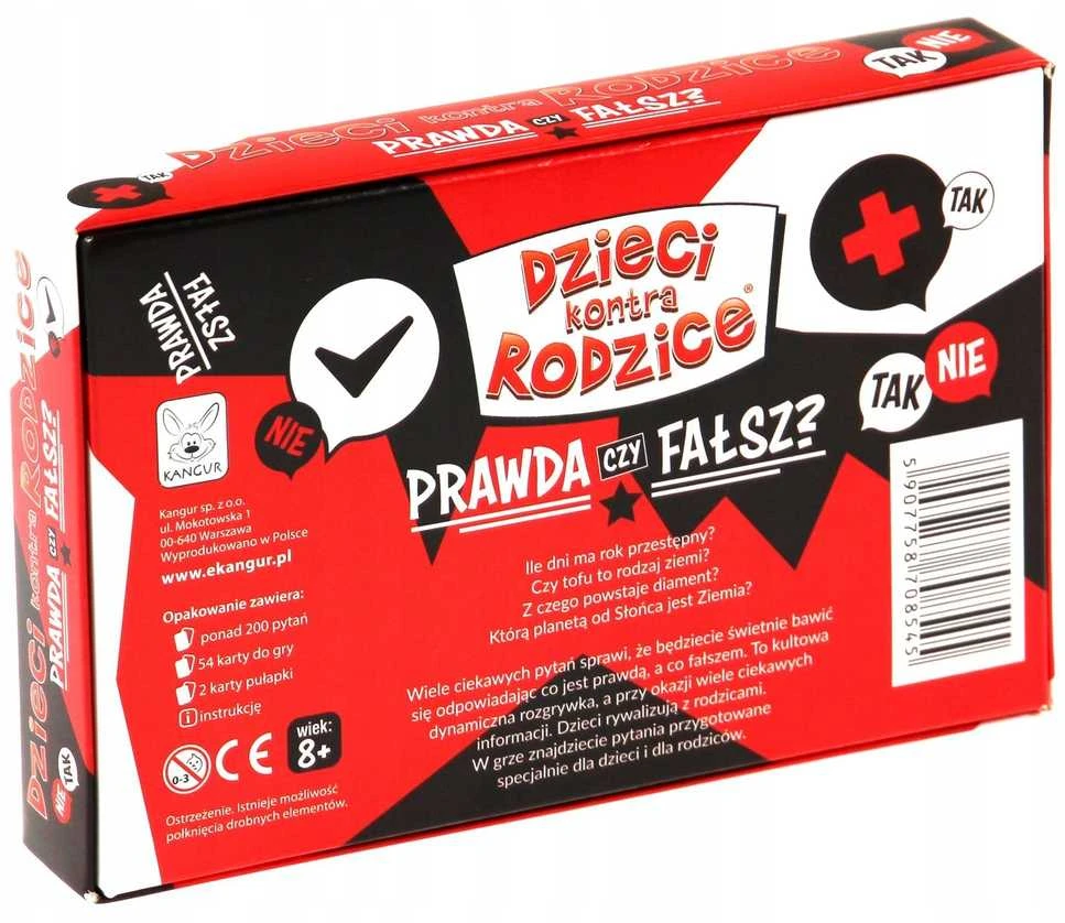 VAIKŲ IR TĖVŲ ŽAIDIMAS „TIKRA AR NETIESA“ KANG