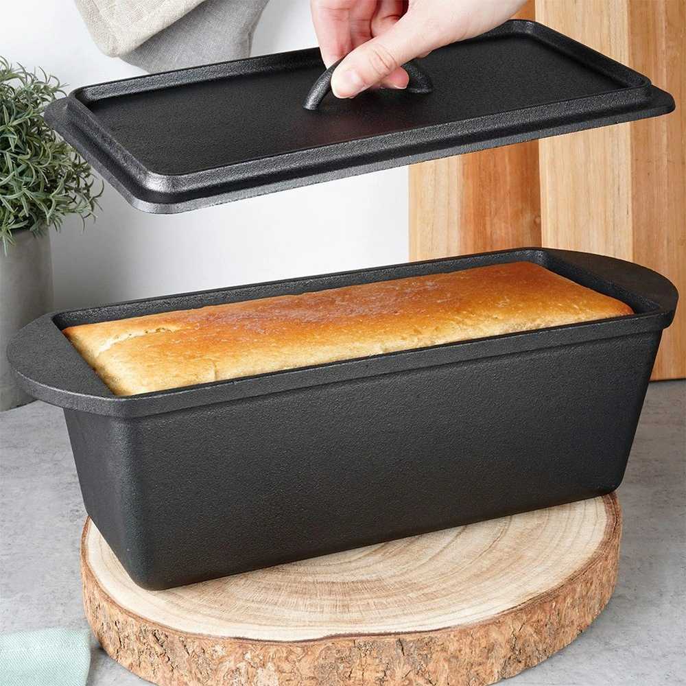 VILDE ketaus duonos forma su dangteliu 35 cm 3 L