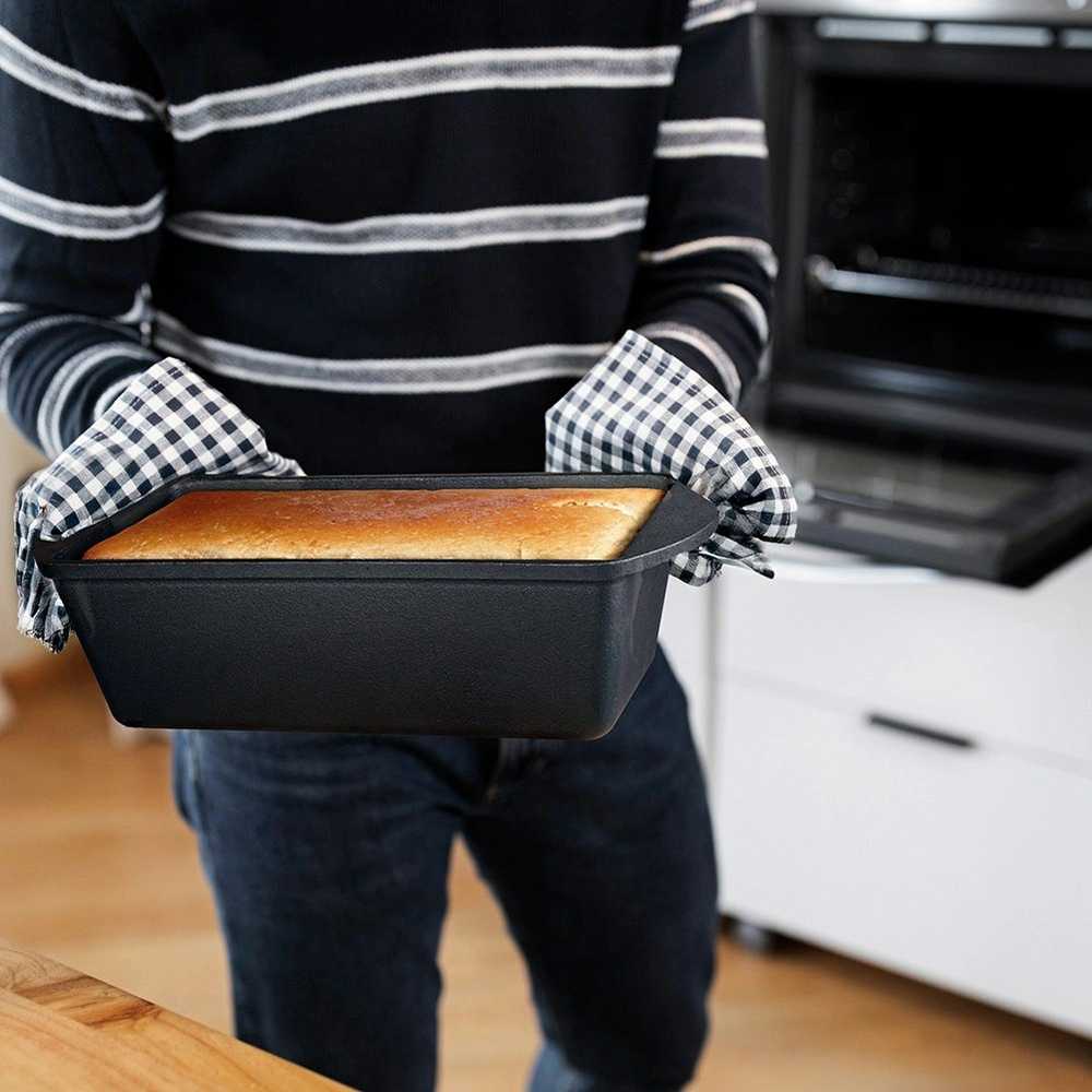 VILDE ketaus duonos forma su dangteliu 35 cm 3 L