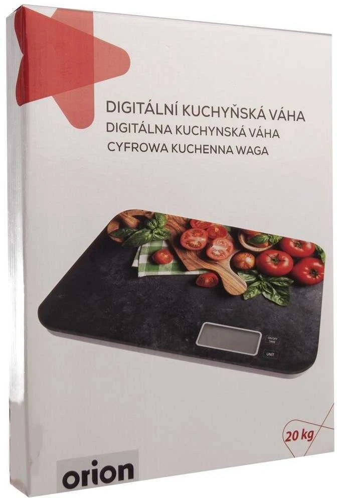 Virtuvinės svarstyklės Elektroninės plokščios virtuvės svarstyklės stiklinės, 20 kg