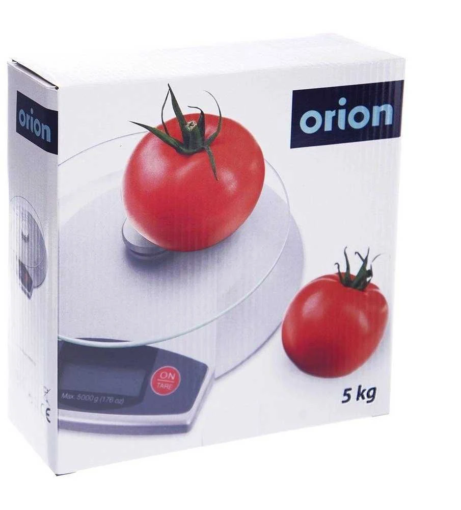 Virtuvinės svarstyklės Stiklinės elektroninės virtuvės svarstyklės 5kg