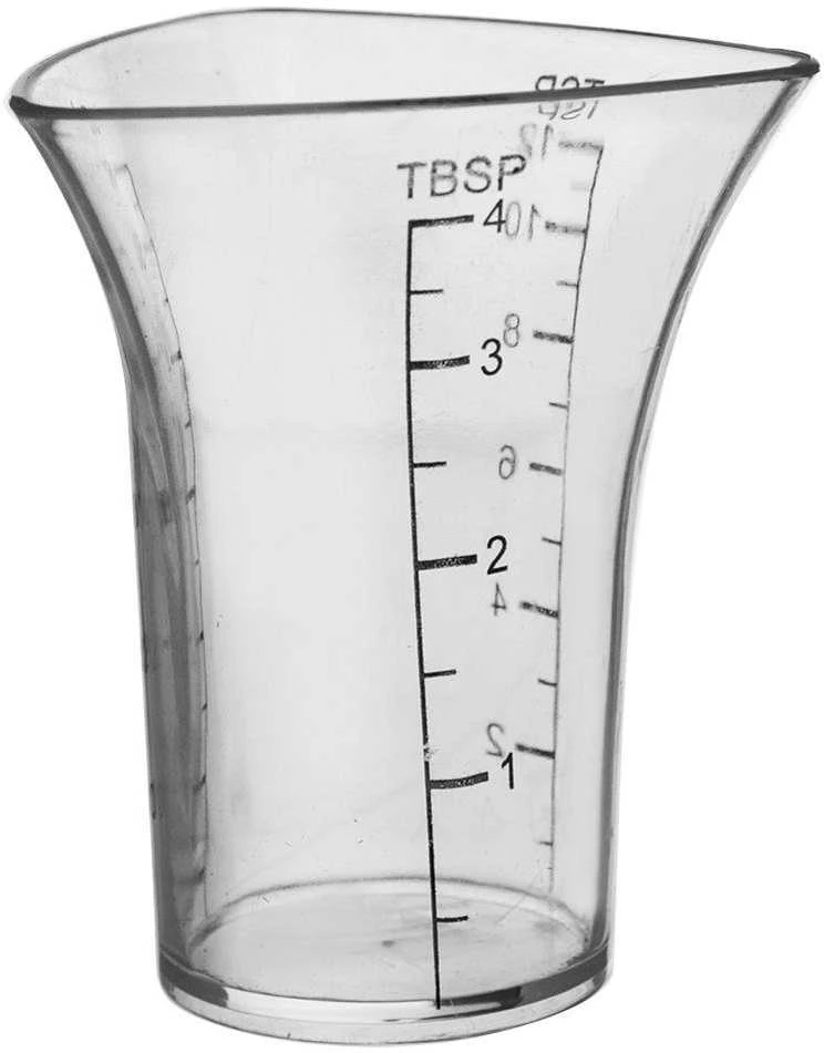 Virtuvinės svarstyklės Virtuvinis matavimo puodelis barmeno stiklas 60 ml