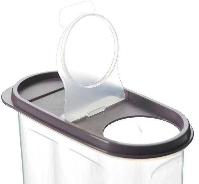 Virtuvinis indas biriems produktams su dozatoriumi ir matavimo puodeliu 4 l