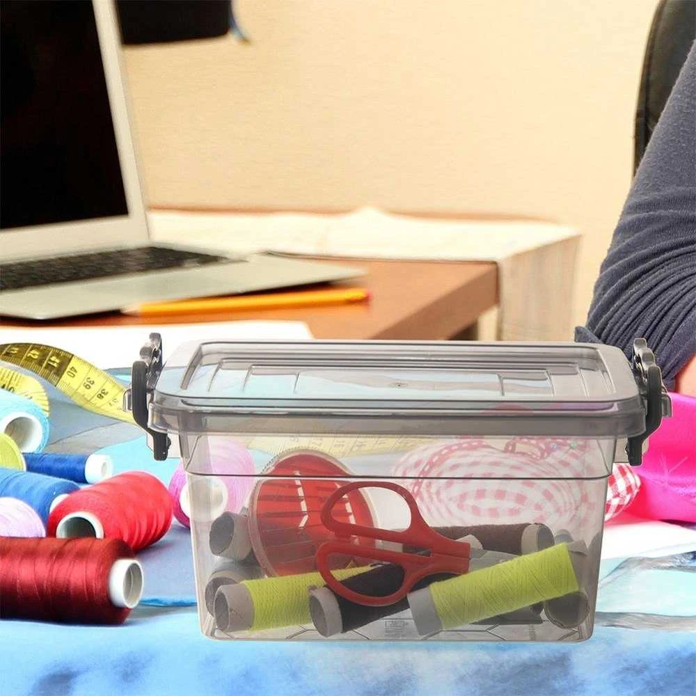 Virtuvinis maisto laikymo indas su dangtelio spaustukais 5 l