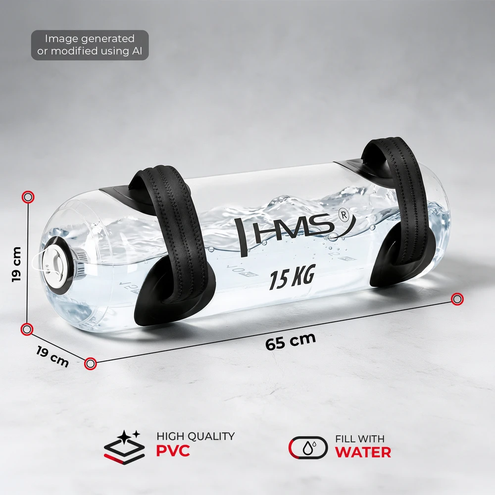 WAB15 Vandeniu pripildomas bokso maišas AQUA POWERBAG 15 KG HMS