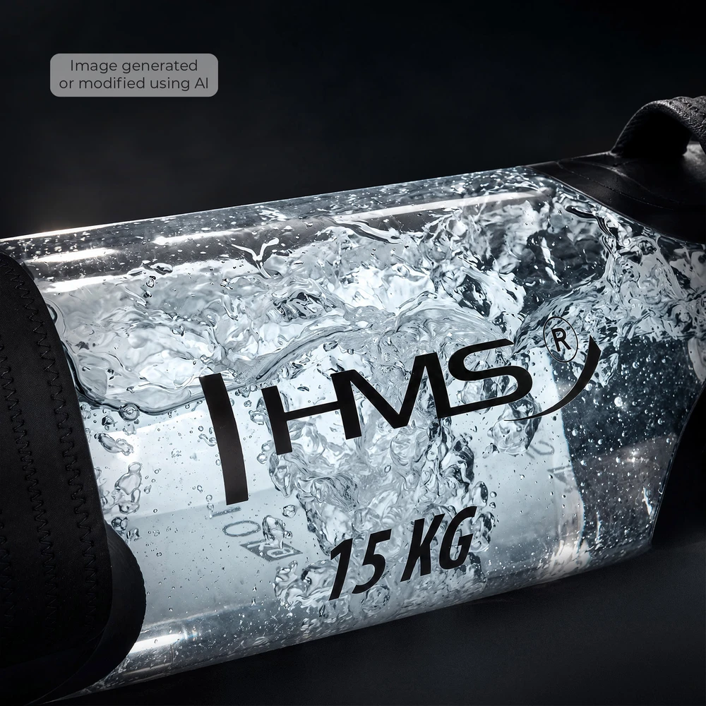 WAB15 Vandeniu pripildomas bokso maišas AQUA POWERBAG 15 KG HMS