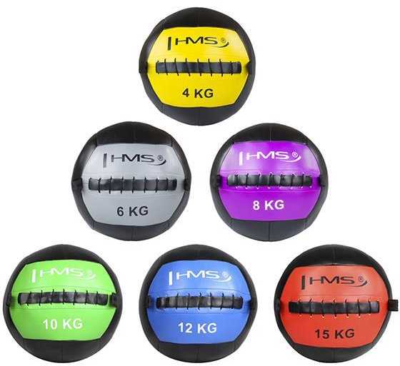 WLB 6 KG WALL BALL HMS pratimų kamuolys