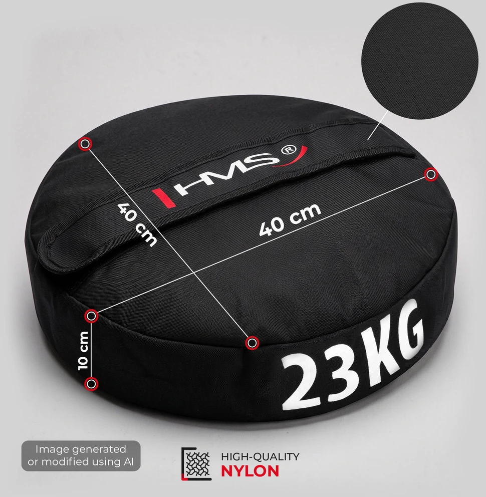 WSN23 smėlio maišas „Strongman“ bokso maišui, skirtas pripildyti 23 kg HMS