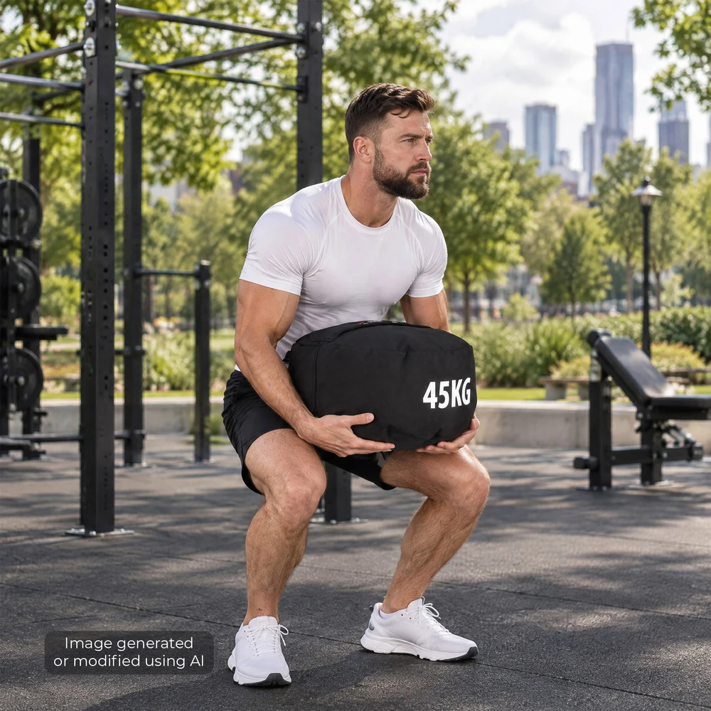 WSN45 smėlio maišas „Strongman“ bokso maišui, skirtas 45 kg HMS
