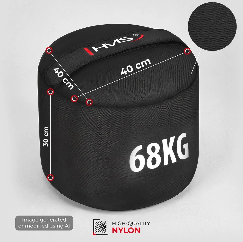 WSN68 smėlio maišas „Strongman“ bokso maišui, skirtas 68 kg HMS