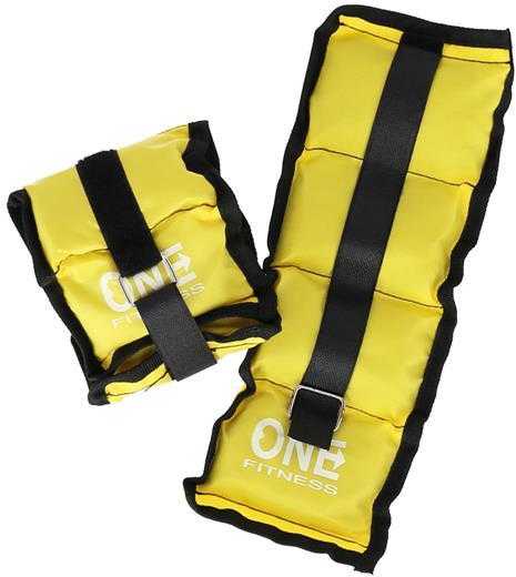 WW02 GELTONI SVORIAI 2 x 1,5 KG ONE FITNESS