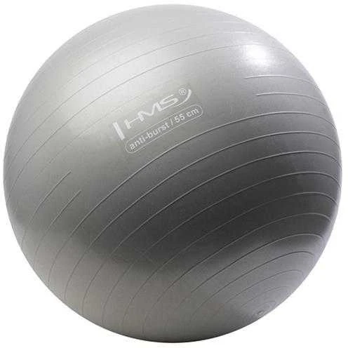 YB02 55 cm ANTISPRŪGIMAS GRAFITINIS GIMNASTIJOS Kamuolys HMS