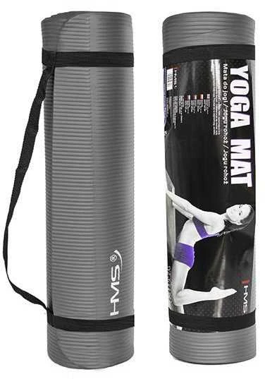 YM03 Pilkas YOGA MAT HMS