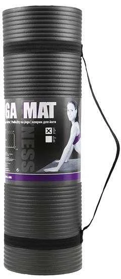 YM04 Juodas YOGA MAT HMS