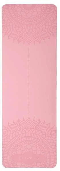 YM10 TPE YOGA MAT ŠVIESI RAUDŽIAS HMS
