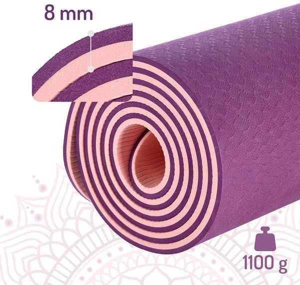 YM10 TPE YOGA MAT VIOLETAS HSE