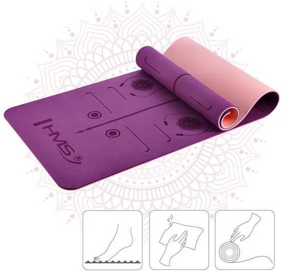 YM10 TPE YOGA MAT VIOLETAS HSE