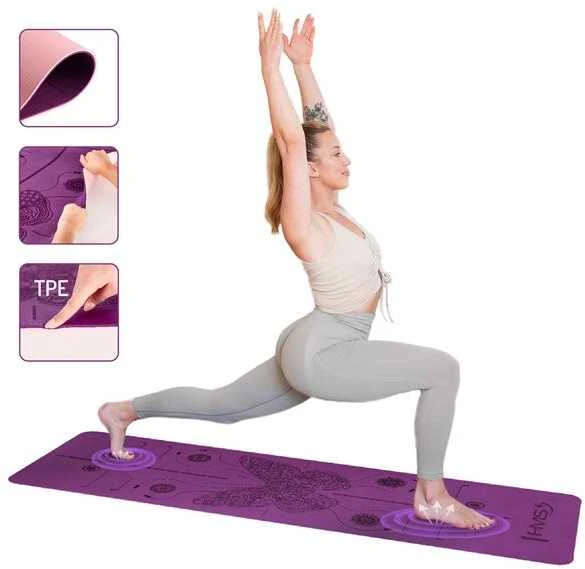 YM10 TPE YOGA MAT VIOLETAS HSE