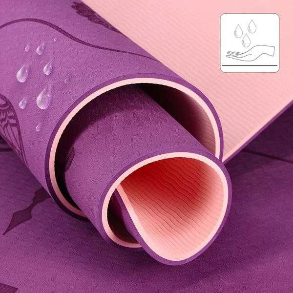 YM10 TPE YOGA MAT VIOLETAS HSE