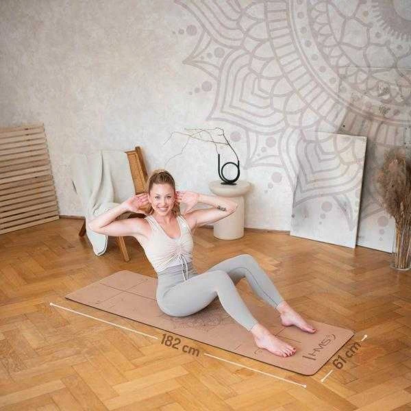 YM11 TPE YOGA MAT KAMŠTĖS HMS