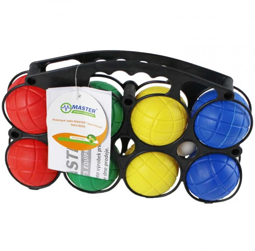 Žaidimo kamuoliukai 8 vnt - Boule, Boule, Petanque MASTER