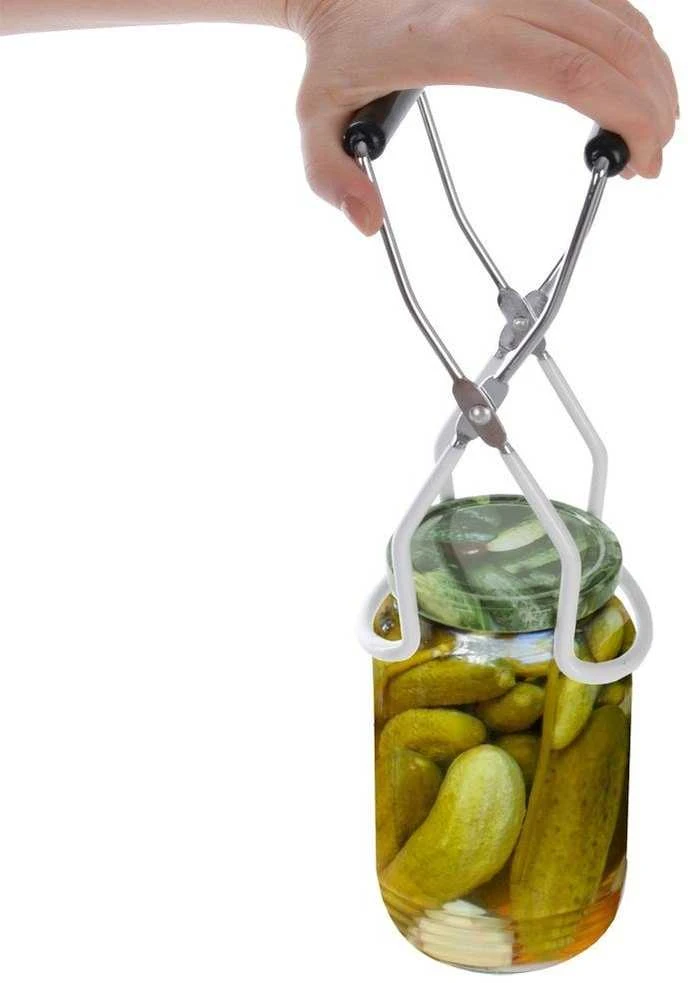 Žnyplės karštiems stiklainiams išimti