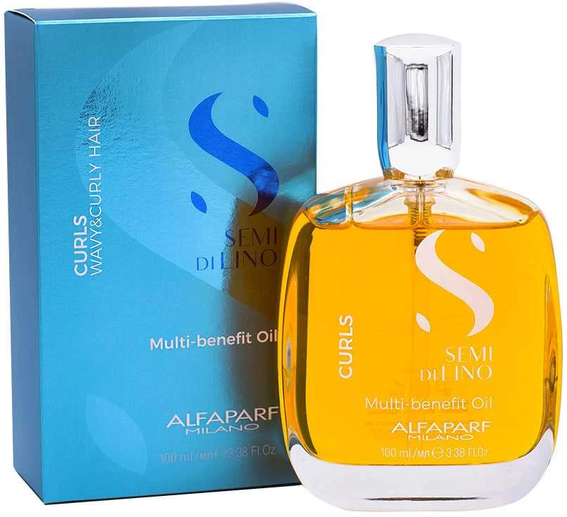 Glotninamasis plaukų aliejus Alfaparf Milano Sem Di Lino Smooth 100 ml