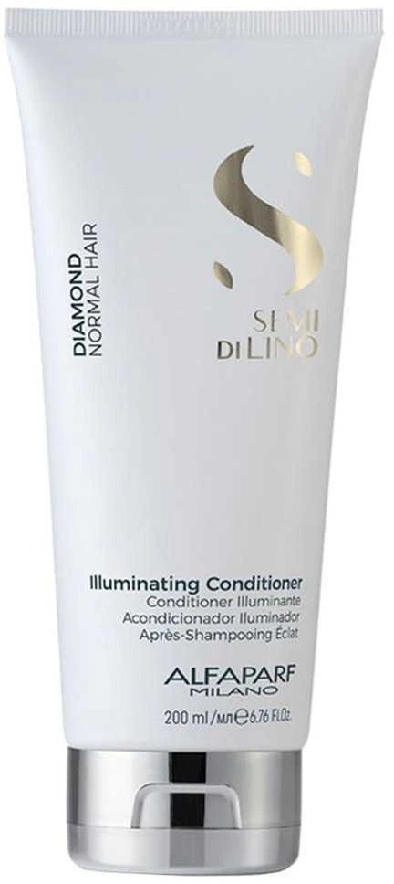 Alfaparf Milano Semi di Lino Diamond Illuminating Spindesio suteikiantis plaukų kondicionierius, 200 ml