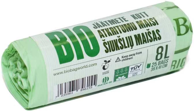 BioBag MaxAir bioatliekų krepšys 7L