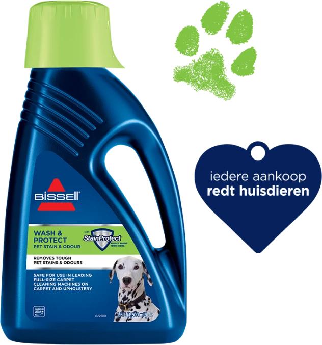 Bissell skystis Wash & Protect Pet Formula, 1,5 L