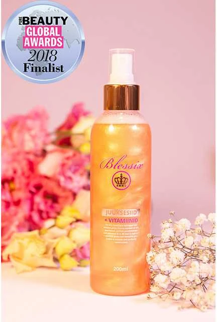 BLESSIX Juuksesiid kullasäraga 200ml