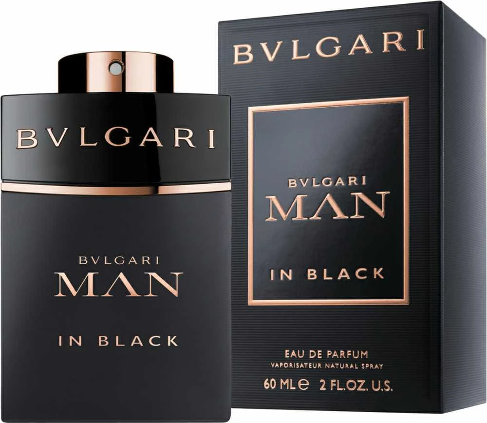 Bvlgari Man In Juodas Eau De Parfum kvepalai vyrams 60ml Purškiklis