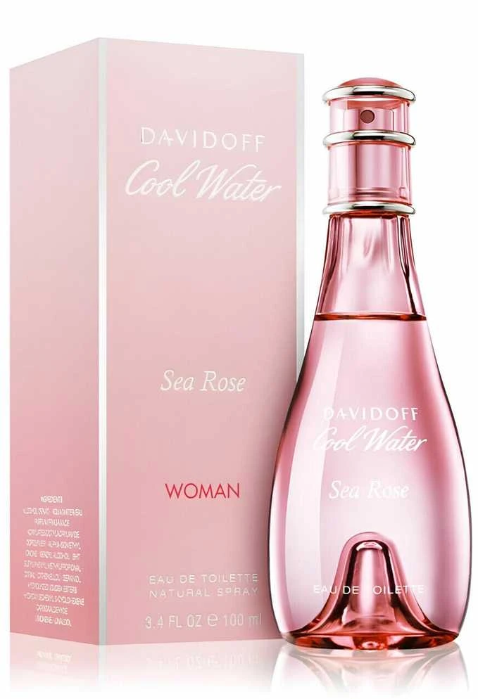 Davidoff Cool Vanduo Sea Rose EDT tualetinis vanduo moterims, 100 ml