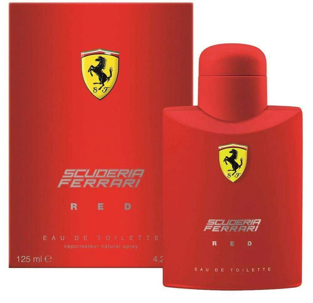 Ferrari Scuderia Ferrari Raudona EDT tualetinis vanduo vyrams, 125 ml