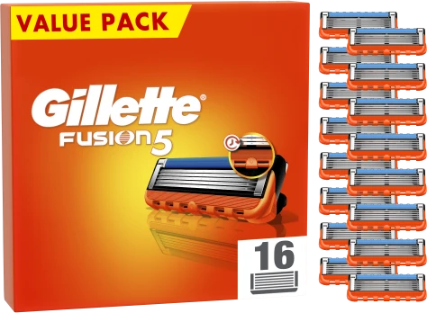 Gillette Fusion5 skustuvo vyrams peiliukai, 16 vnt.