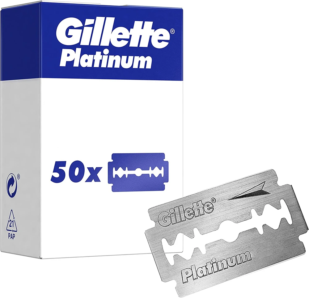 Gillette Platinum 5 Ud skutimosi peiliukai