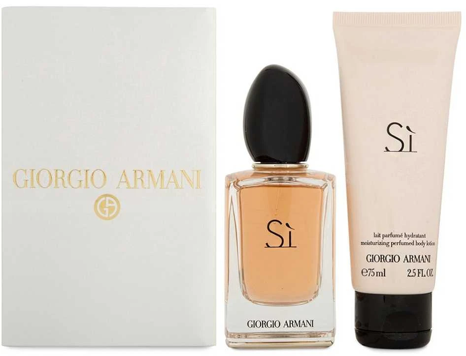 Kvepalai moterims Giorgio Armani Si EDP 100ml + 75ml kūno pienelis