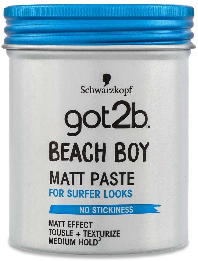 Schwarzkopf Got2b Beach Boy matinė pasta banglentininko įvaizdžiui, 100 ml