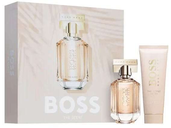 Hugo Boss The Scent For Her rinkinys moterims (EDP, 50 ml + kūno losjonas, 75 ml)