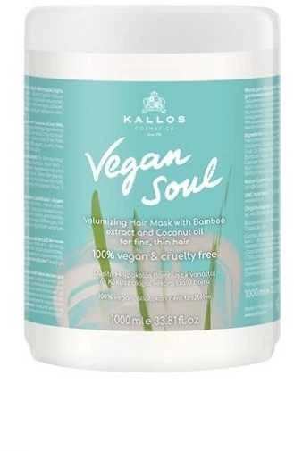 Apimties suteikianti plaukų kaukė Kallos Vegan Soul Volumizing Mask 1000ml