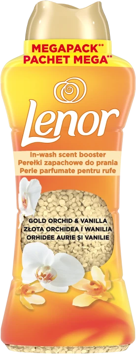 LENOR Kvapų Granulės Gold Orchid 735 g (60 Skalbimai)