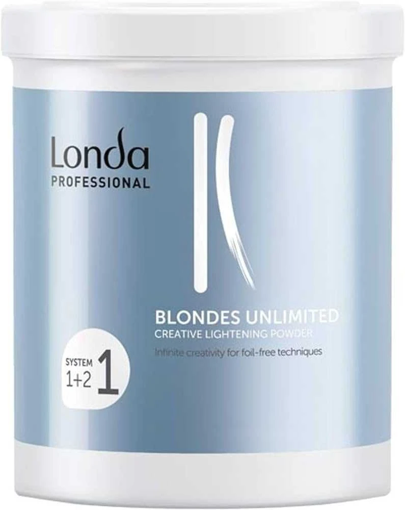 Londa Professional Blondes Unlimited Creative šviesinanti pudra plaukų spalva moterims, 400g
