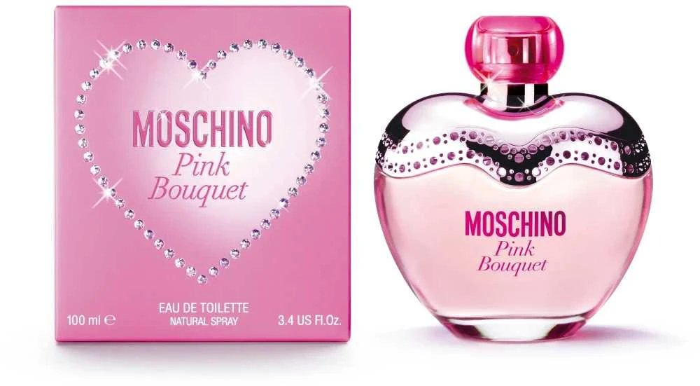 Moschino Rožinė Bouquet EDT tualetinis vanduo moterims, 50 ml