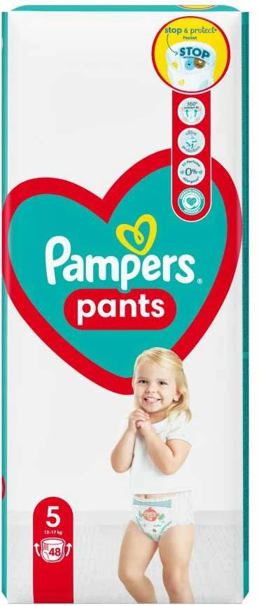 Pampers Active Baby Pants Sauskelnės-Kelnaitės, 5 Dydis, 48 Sauskelnės