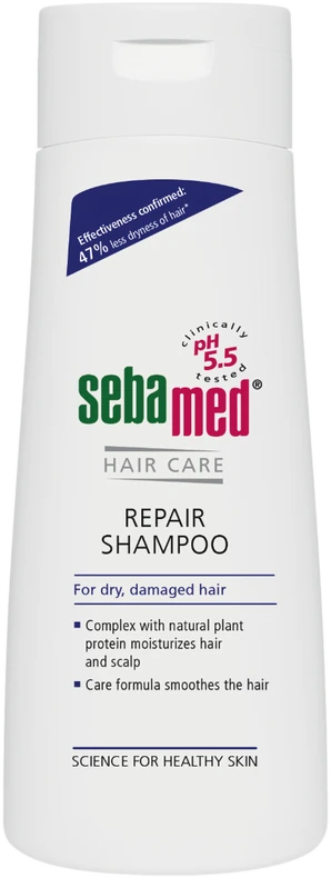 Sebamed Repair Šampūnas regeneruojamasis šampūnas normaliems ir sausiems plaukams 200 ml